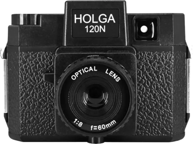 packaging of Holga 120N Camera white film 